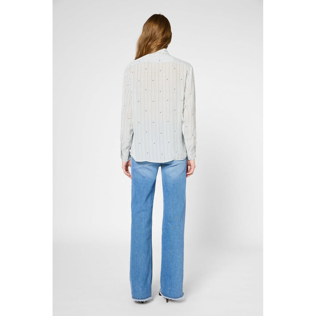 Chemisier - Top Clyde - Bleu Ciel