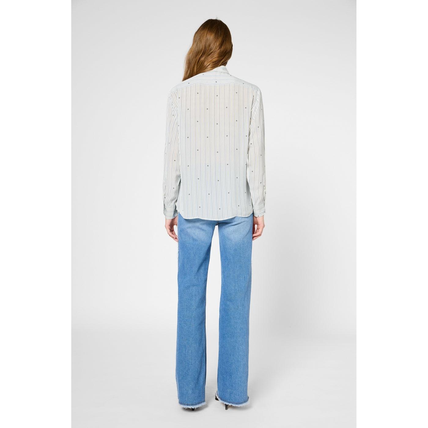 Chemisier - Top Clyde - Bleu Ciel