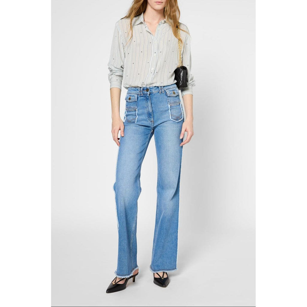 Chemisier - Top Clyde - Bleu Ciel