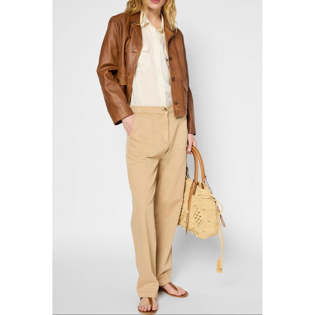 Pantalon - Combi - Short Lysee - Camel