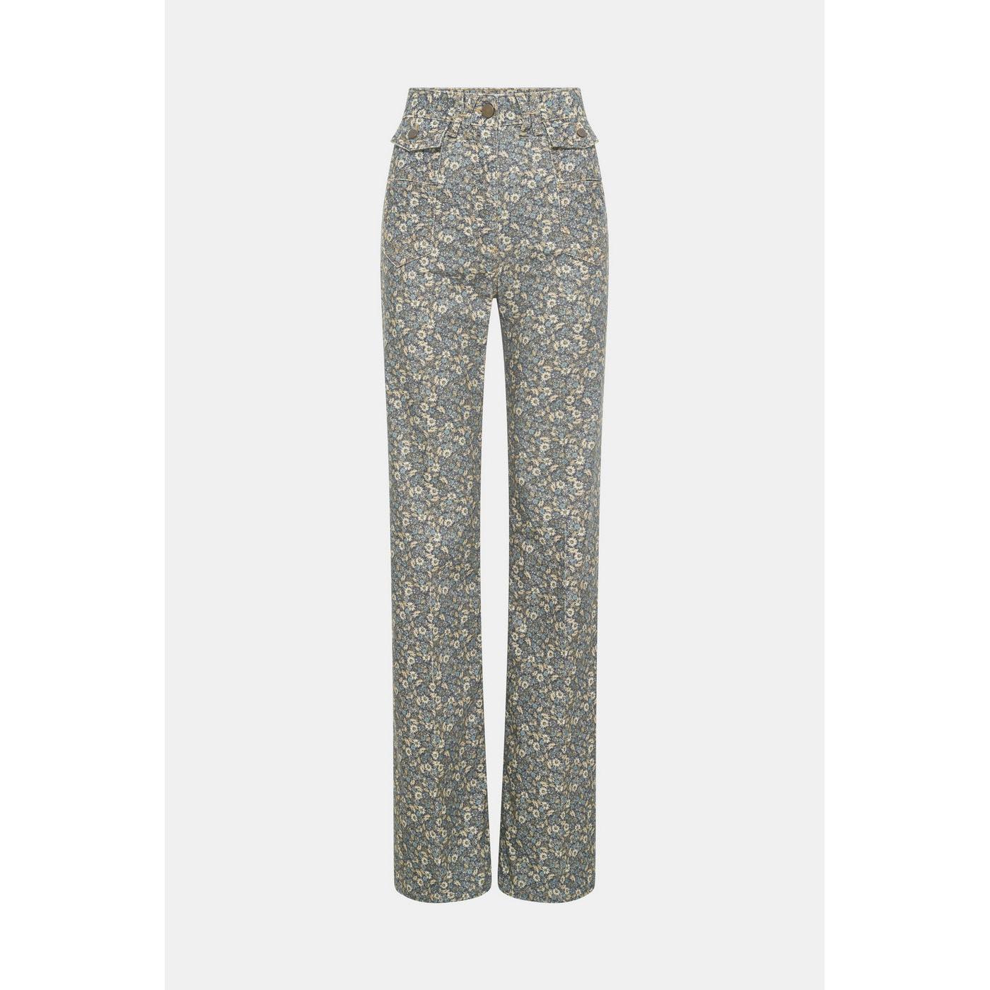 Pantalon Jean Lianna - Turquoise