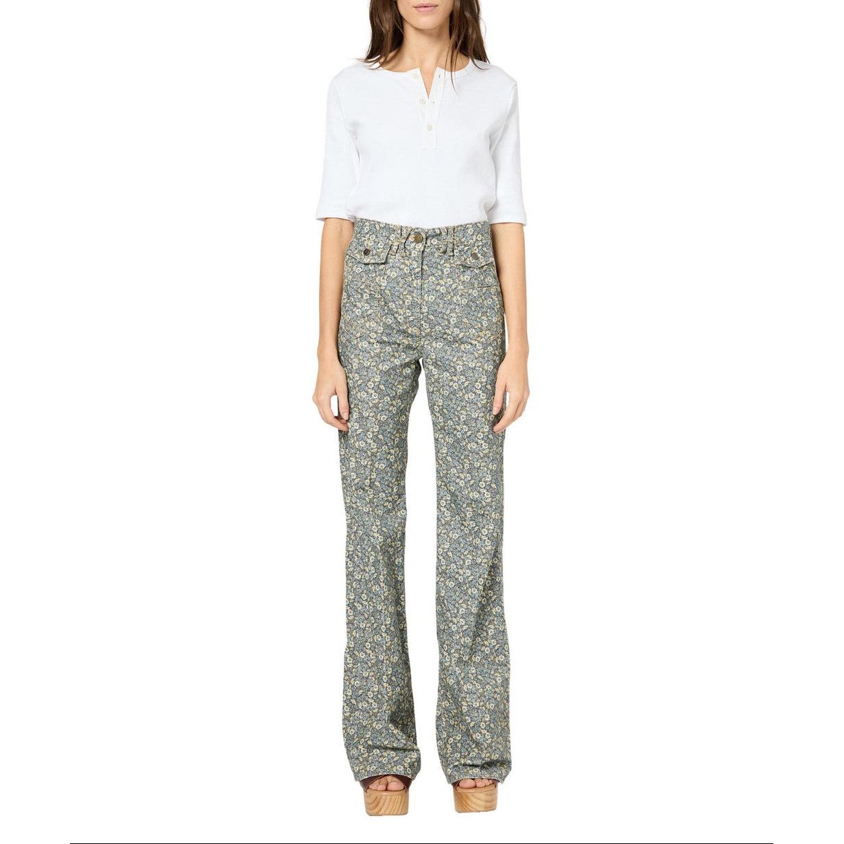 Pantalon Jean Lianna - Turquoise