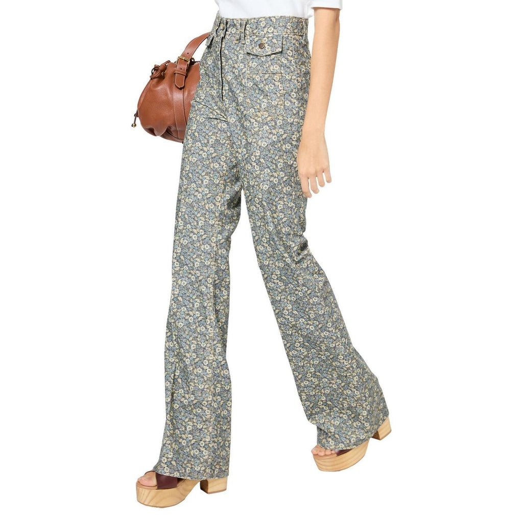 Pantalon Jean Lianna - Turquoise