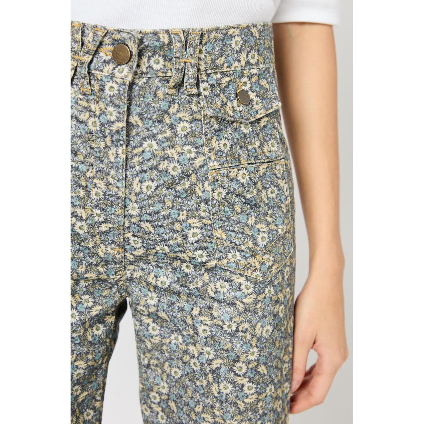 Pantalon Jean Lianna - Turquoise