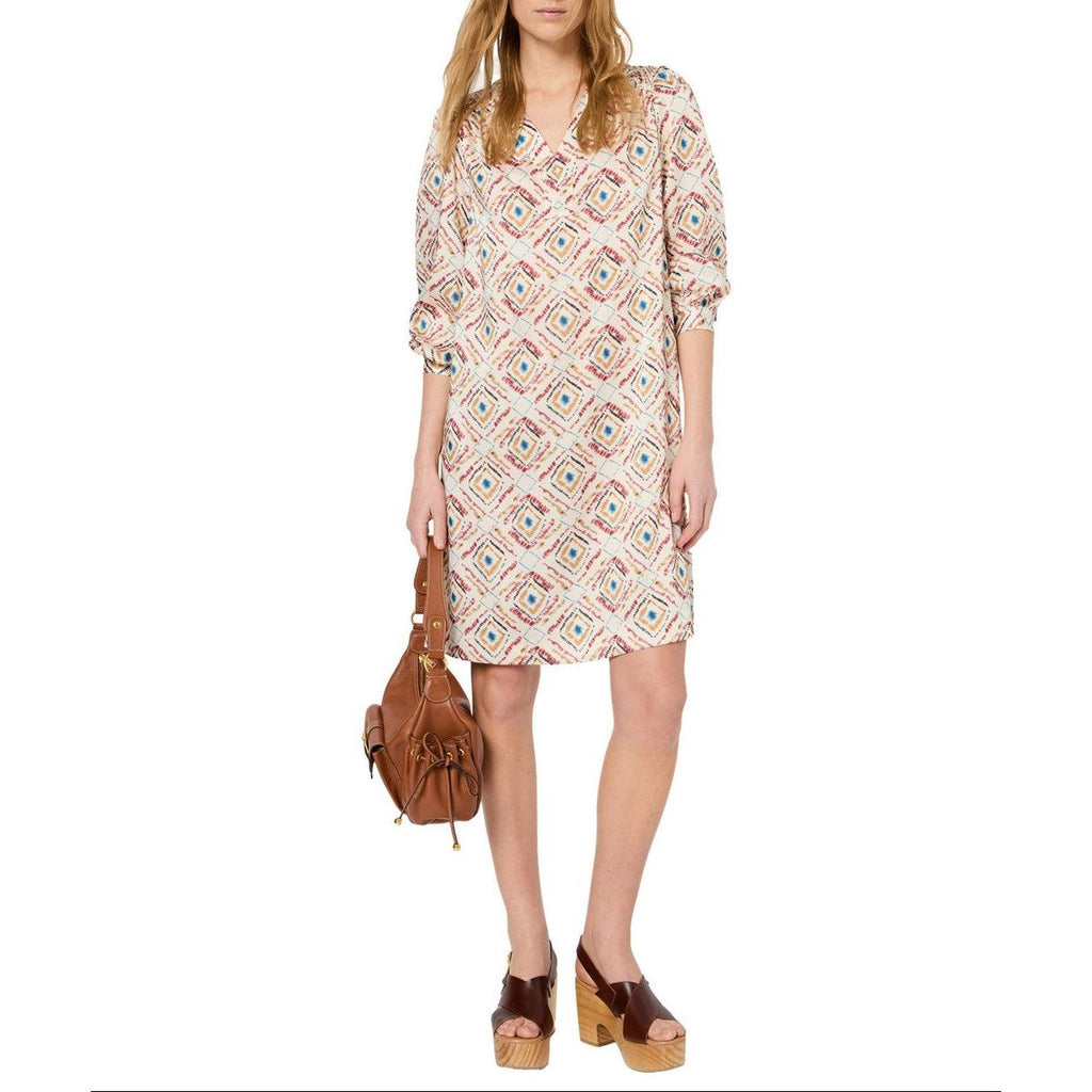 Robe Prune - Ecru