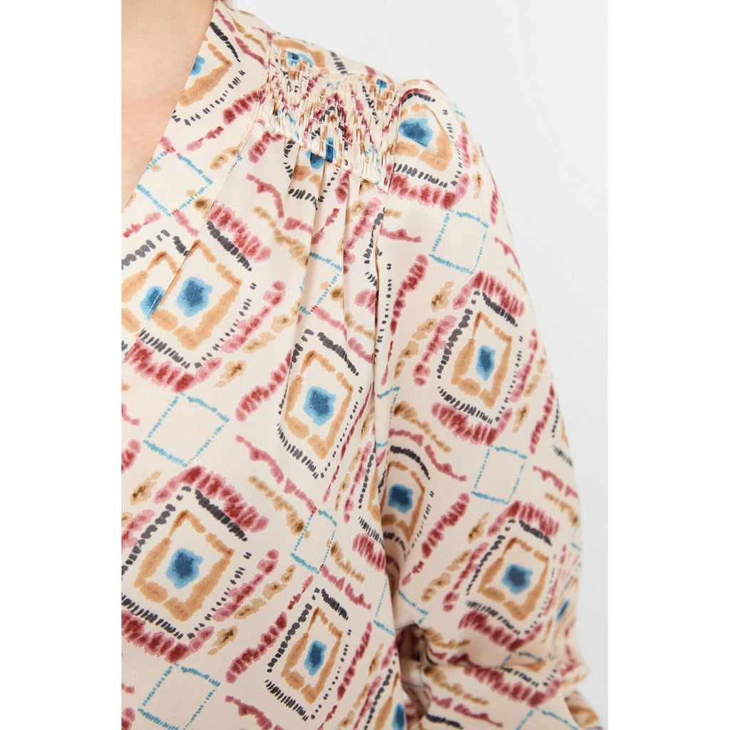 Robe Prune - Ecru