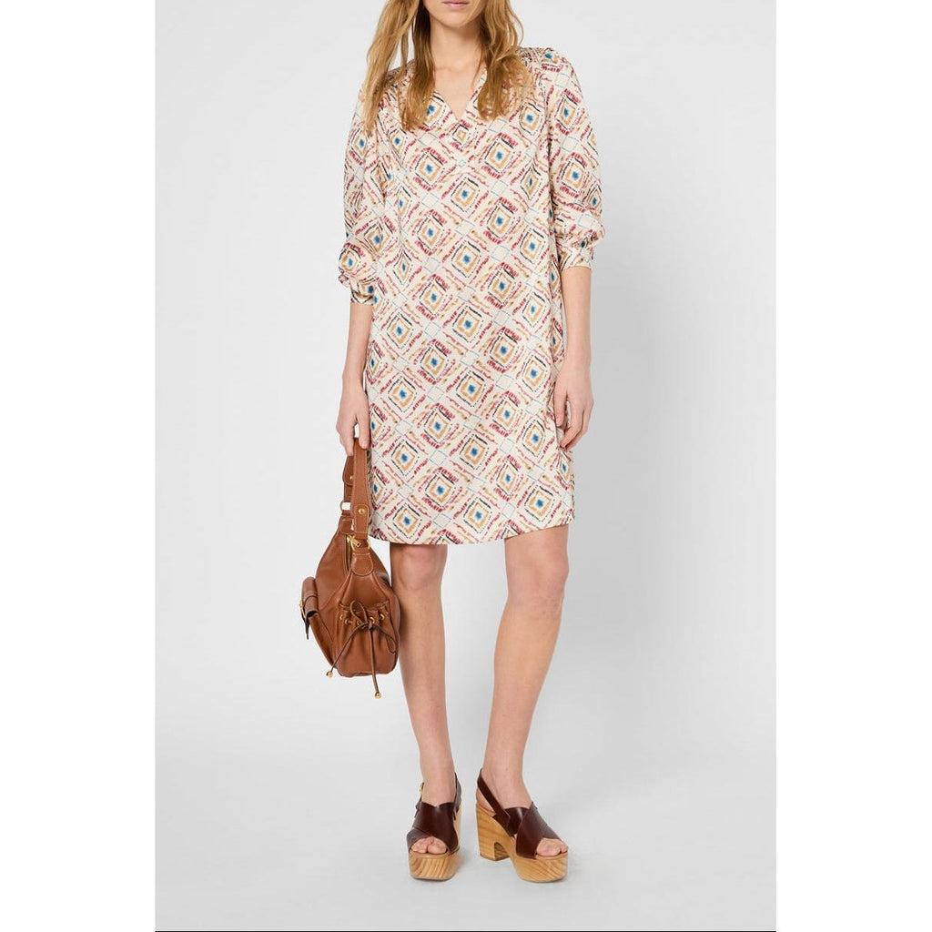 Robe Prune - Ecru
