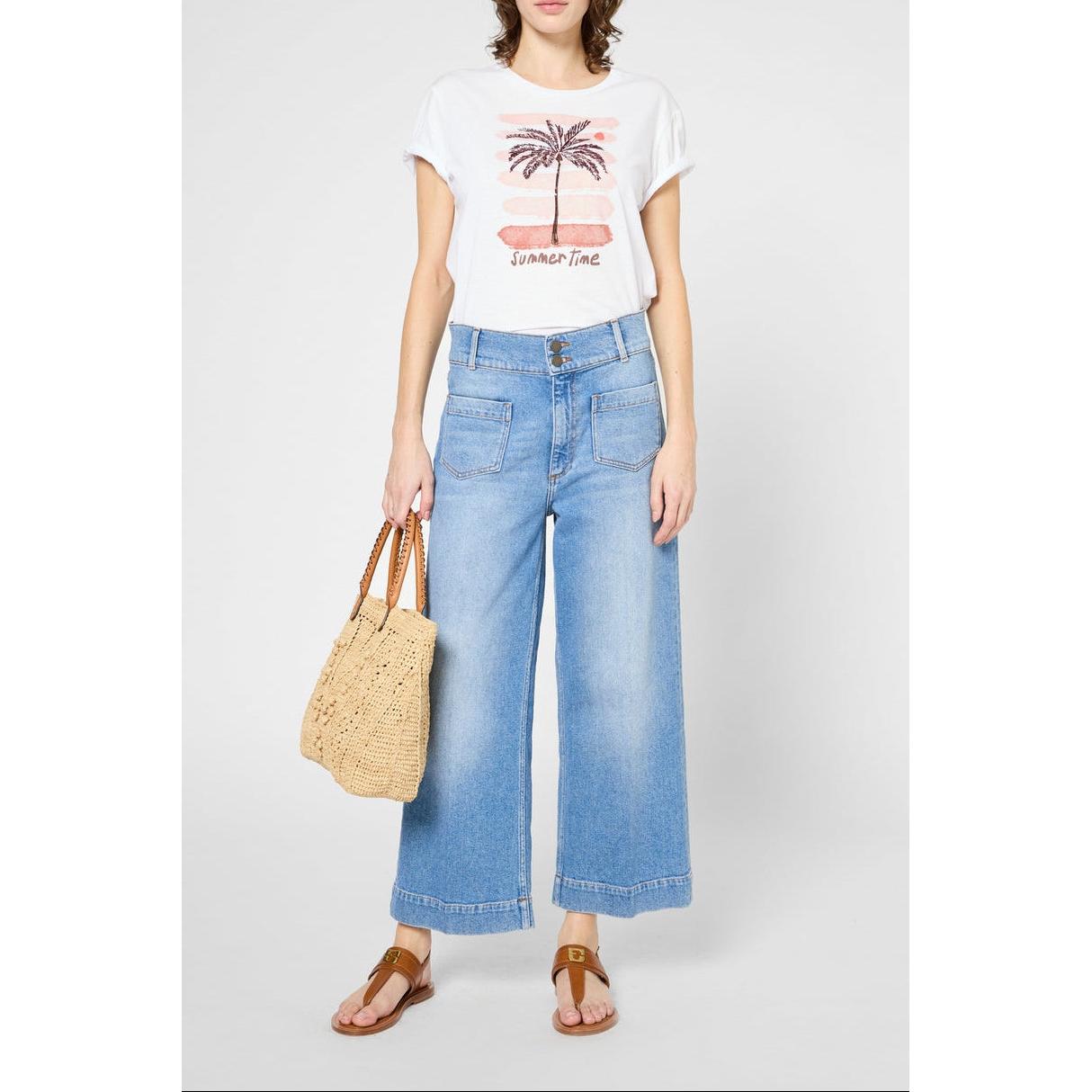T-Shirt Gwenaelle - Ecru