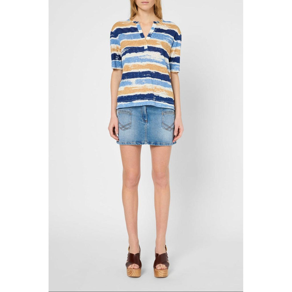 T-Shirt Guilia - Indigo