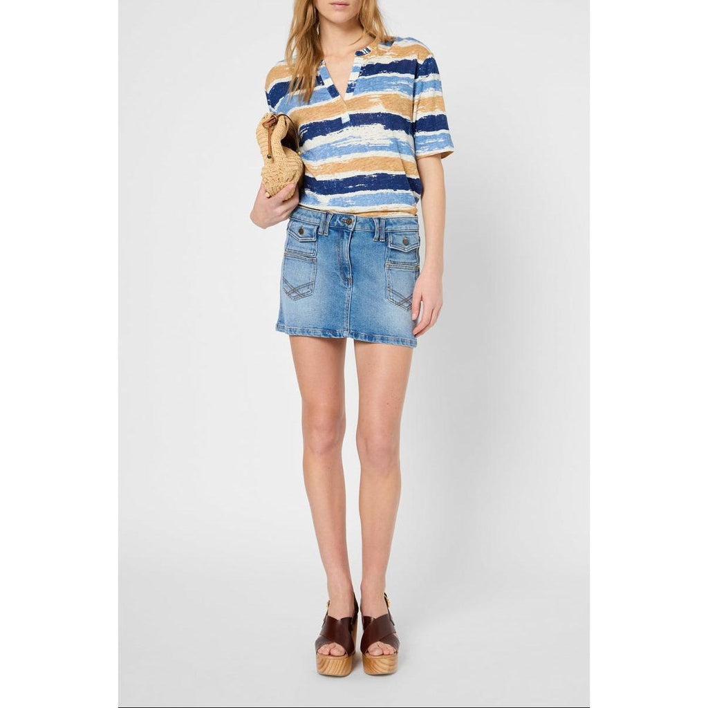 T-Shirt Guilia - Indigo