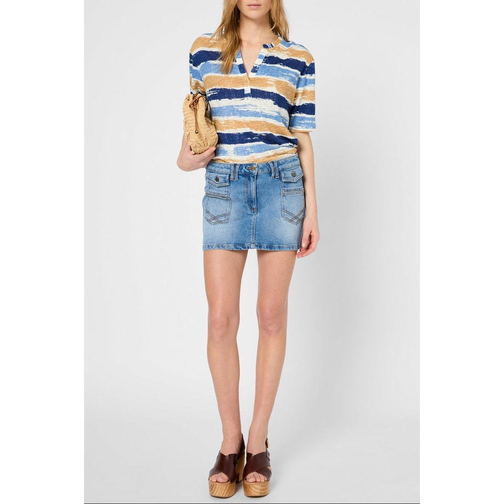 T-Shirt Guilia - Indigo