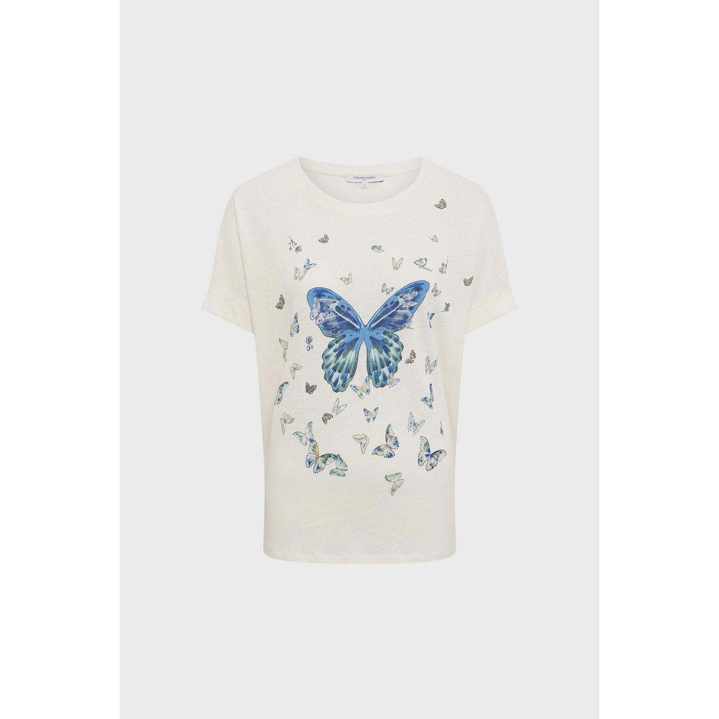 T-Shirt Georgette - Indigo