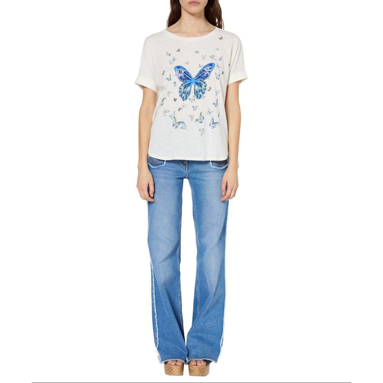 T-Shirt Georgette - Indigo