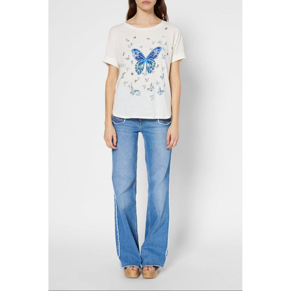 T-Shirt Georgette - Indigo