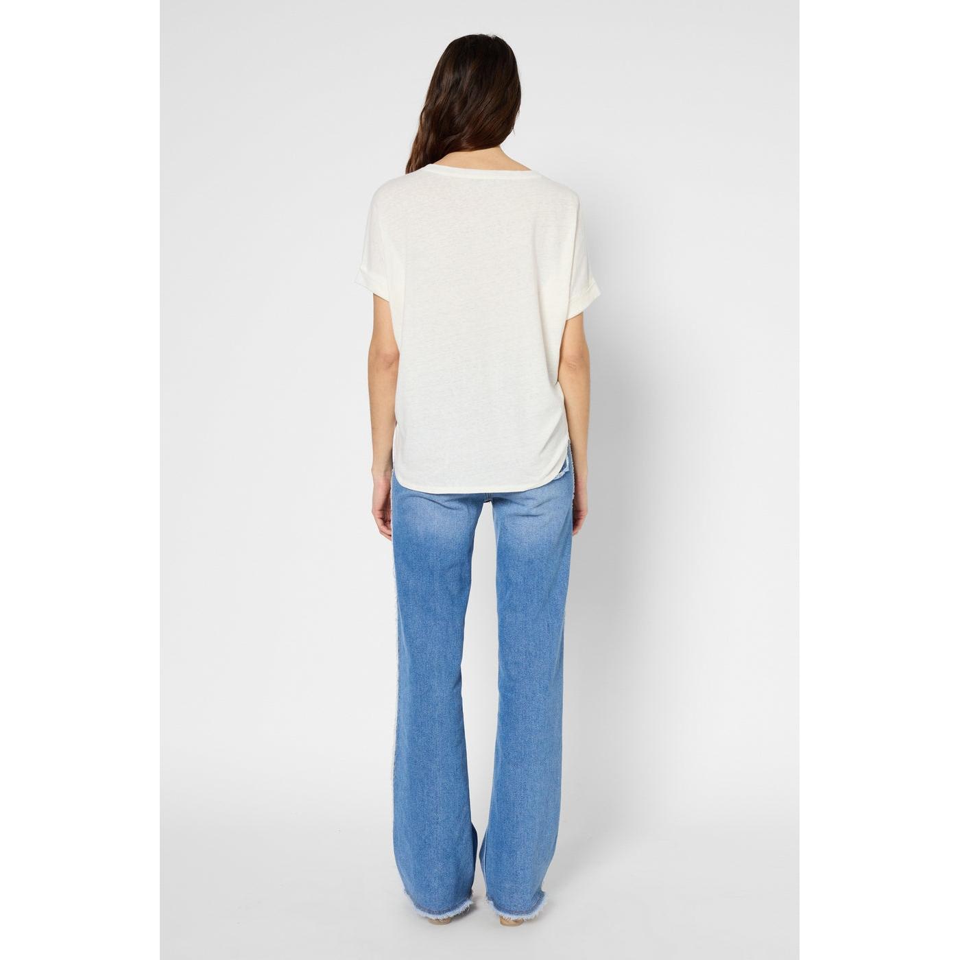 T-Shirt Georgette - Indigo