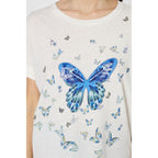 T-Shirt Georgette - Indigo