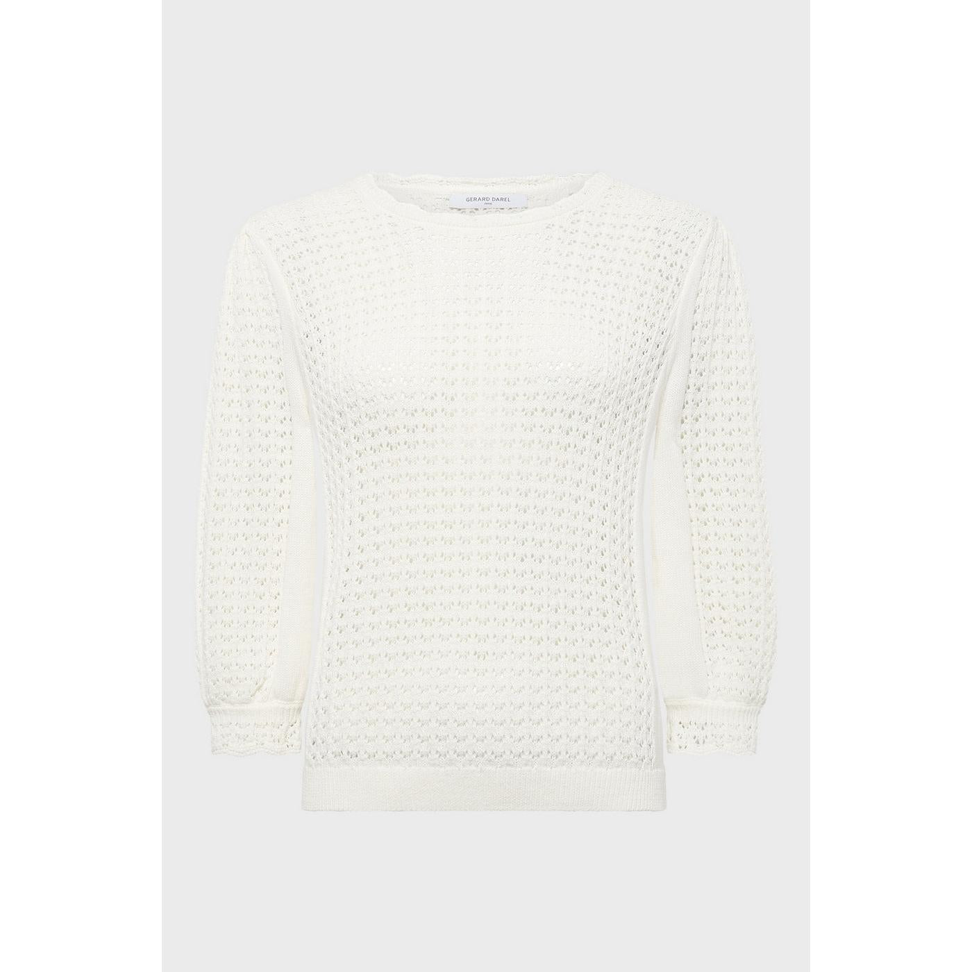 Pull - Gilet Jilian - Ecru
