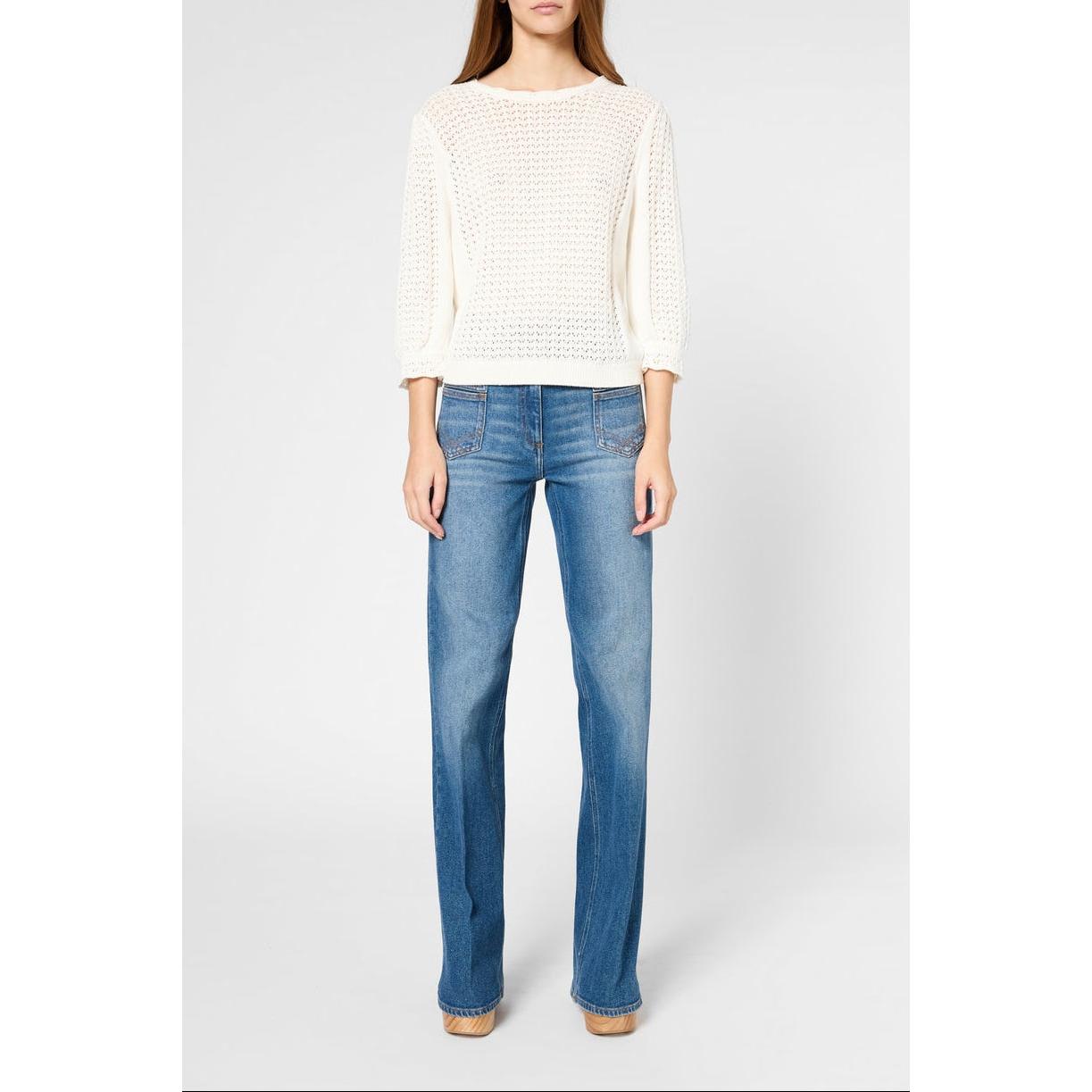 Pull - Gilet Jilian - Ecru