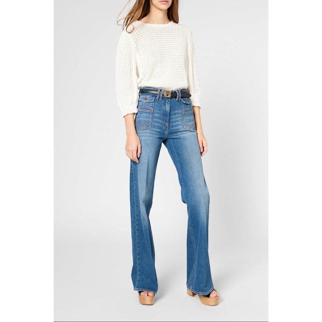 Pull - Gilet Jilian - Ecru