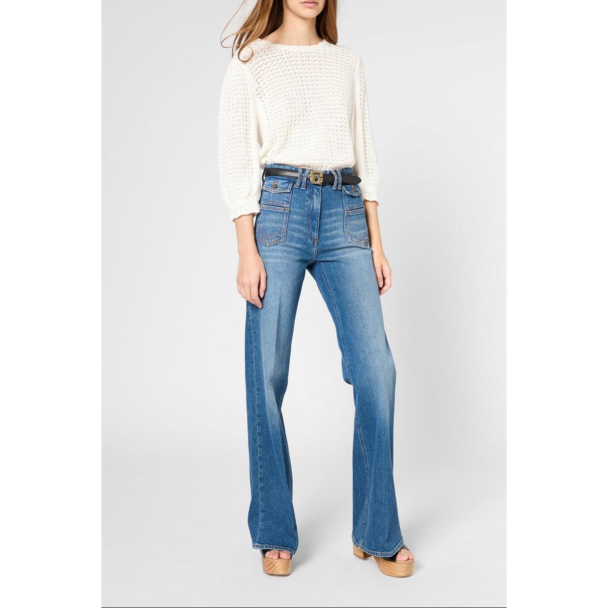 Pull - Gilet Jilian - Ecru