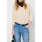 Pull - Gilet Josiane - Naturel