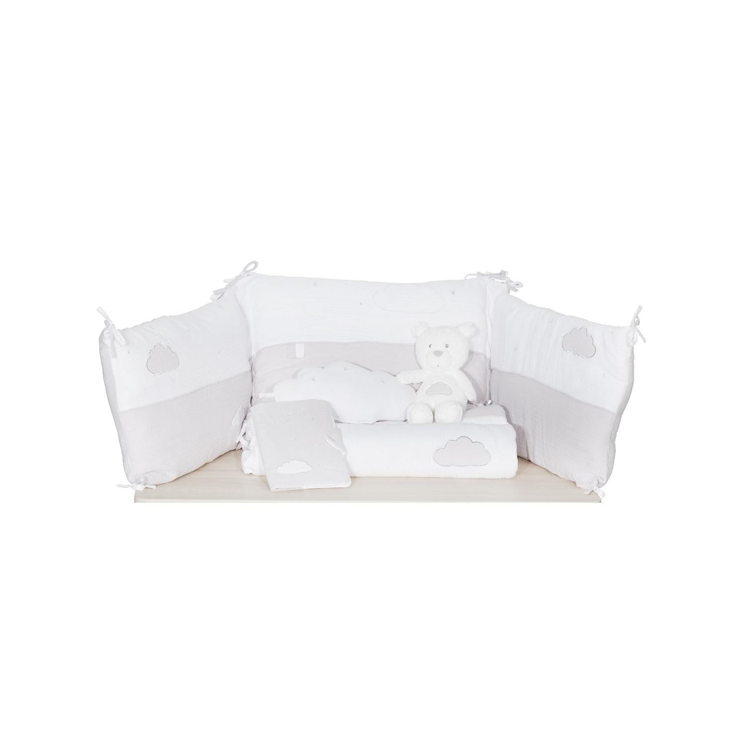 Doudou En Velours Blanc