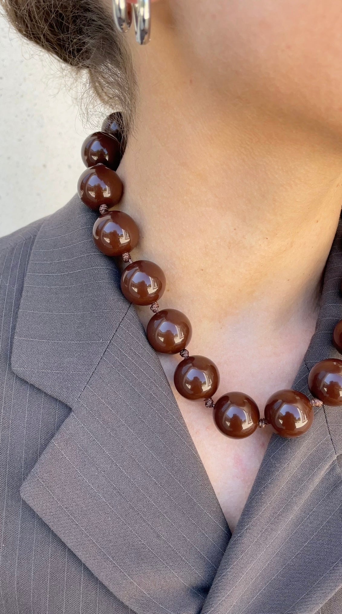 Collier Colored Pearl
