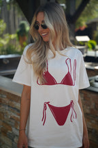 T-Shirt Imprimé Alva - Blanc