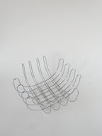 Corbeille À Fruits En Inox, Design, 1970