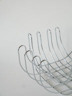 Corbeille À Fruits En Inox, Design, 1970