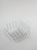 Corbeille À Fruits En Inox, Design, 1970