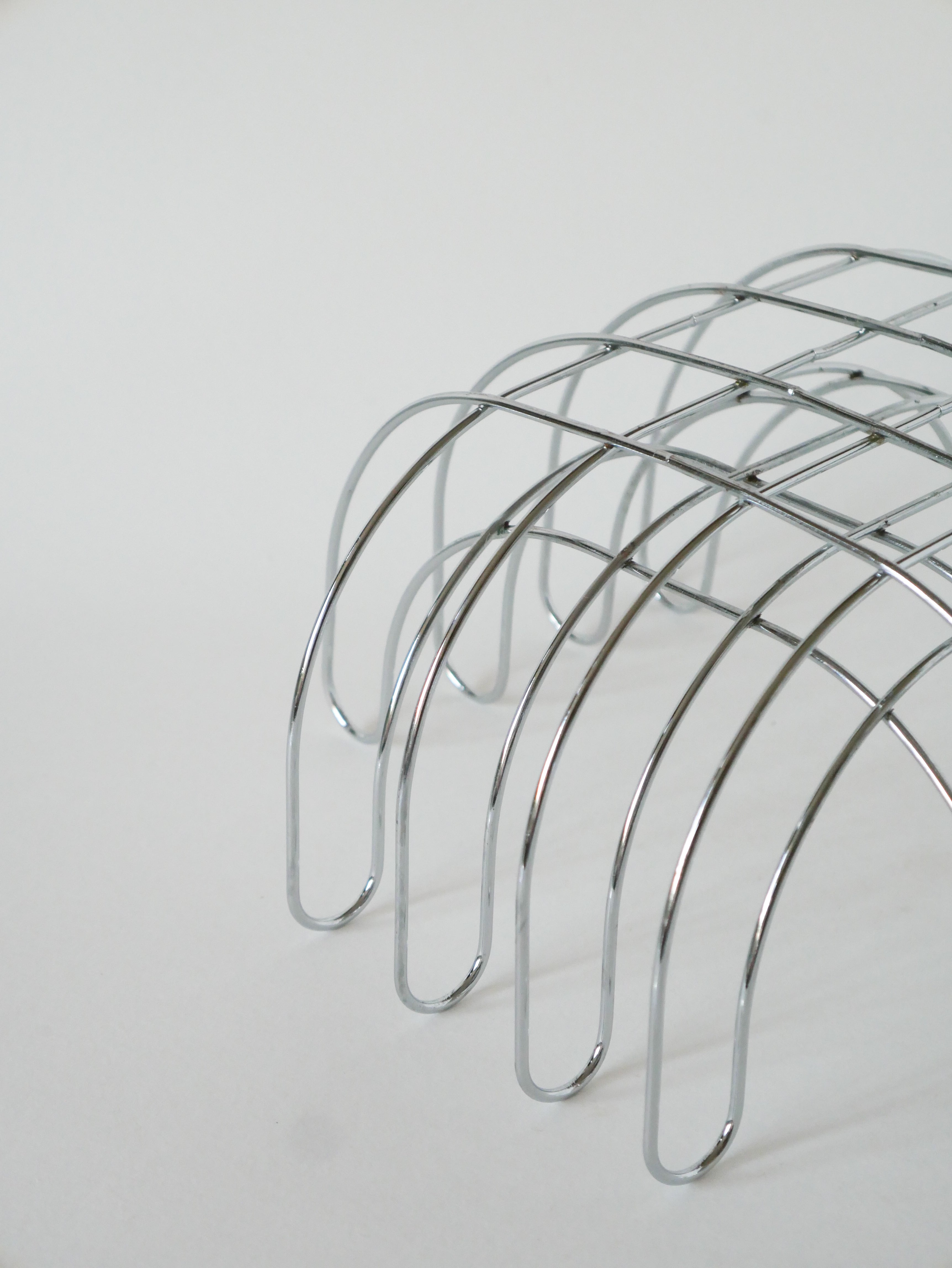 Corbeille À Fruits En Inox, Design, 1970