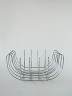 Corbeille À Fruits En Inox, Design, 1970