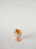 Briquet En Onyx, Beige Et Marron, 1970