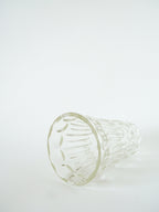 Grand Vase En Verre Moulé, Art Déco, 1930 - 20 X 13 Cm