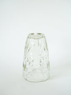 Grand Vase En Verre Moulé, Art Déco, 1930 - 20 X 14 Cm