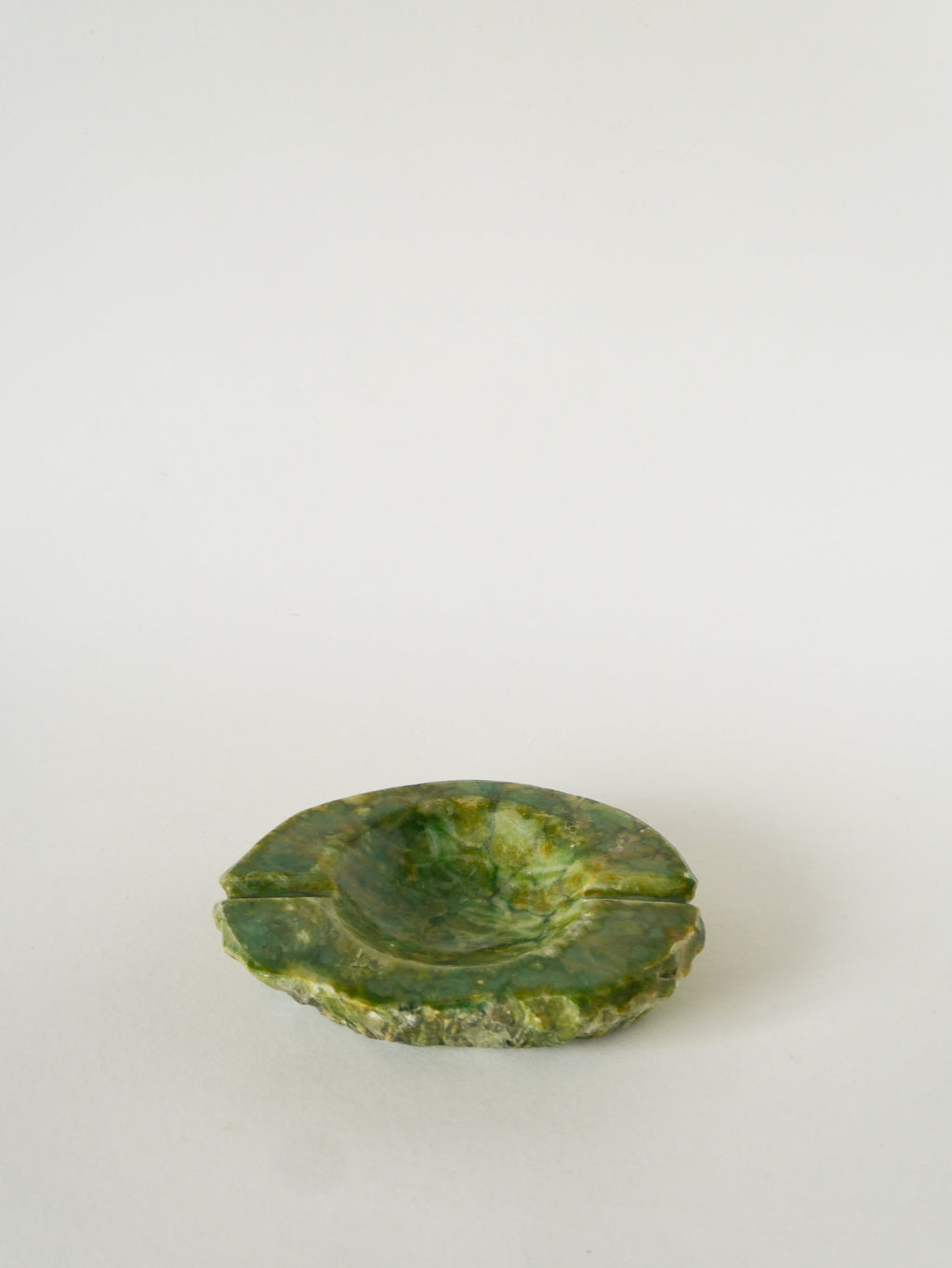 Cendrier En Albâtre, Vert, 1960