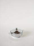 Boîte Sucrier En Inox, Art Déco, 1950