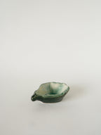 Vide-Poche En Barbotine, Huître, 1970 - 14.5 X 9 Cm