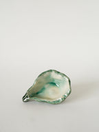 Vide-Poche En Barbotine, Huître, 1970 - 14.5 X 9 Cm