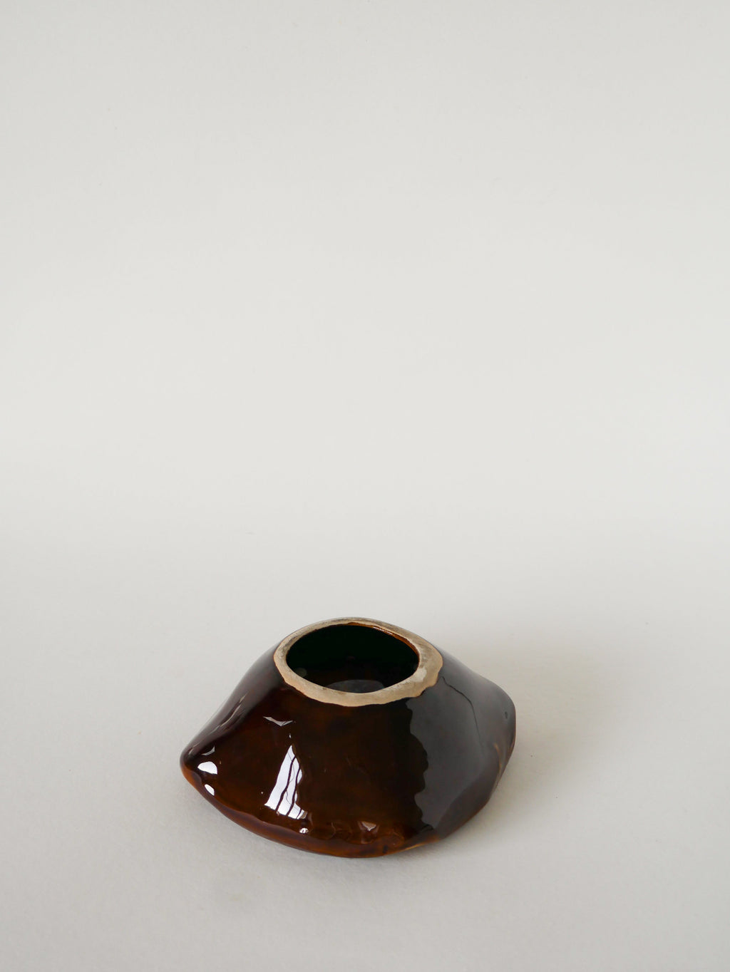 Vide-Poche Mortier En Céramique, Marron, 1970