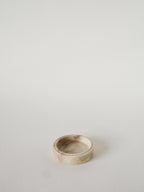 Petite Boîte En Albâtre, Forme Ronde, Beige, Design, 1970 - 7 Cm