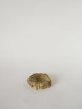 Cendrier En Albâtre, Forme Libre, Gris, Made In Germany, 1970