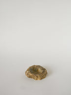 Cendrier En Albâtre, Forme Libre, Gris, Made In Germany, 1970