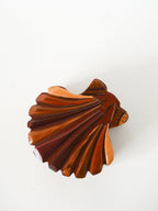 Boîte À Bijoux Puzzle En Bois, Forme Coquillage, 1960