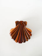 Boîte À Bijoux Puzzle En Bois, Forme Coquillage, 1960