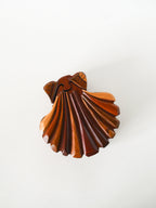 Boîte À Bijoux Puzzle En Bois, Forme Coquillage, 1960