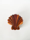 Boîte À Bijoux Puzzle En Bois, Forme Coquillage, 1960