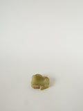 Vide-Poche En Onyx, Forme Trèfle, Vert Et Marron, 1970