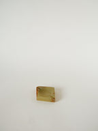 Vide-Poche En Onyx, Forme Carreau, Vert Et Marron, 1970